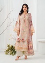 Lawn Kurta Set in Peach pink
