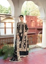 Chiffon Kurta Set in Black