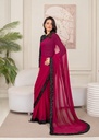 Moonlight Saree in Magenta