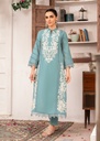 Kurta Set in Turquoise by Sahibas By Mirza