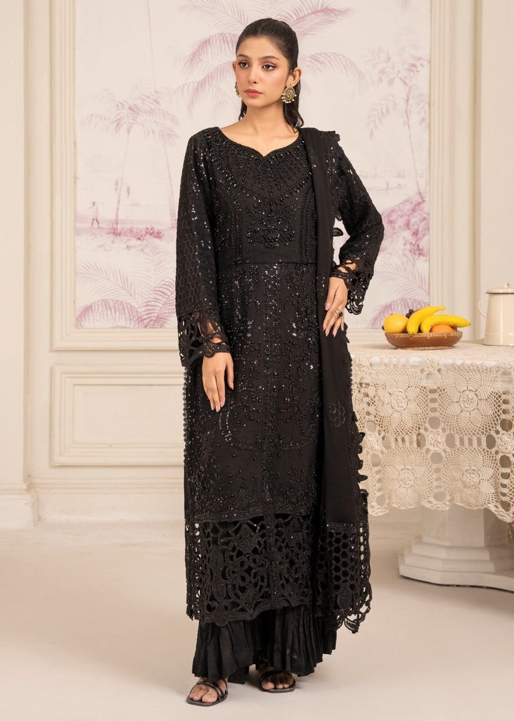 Sharara in Black by Diara Couture