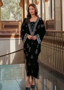 Kaftan in Black by Kross Kulture