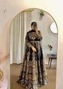 Anarkali in Black by 1 Virsapret