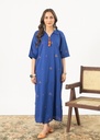 Kurti in Royal blue by Kross Kulture