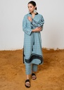 Kurti in Sky blue by Kross Kulture