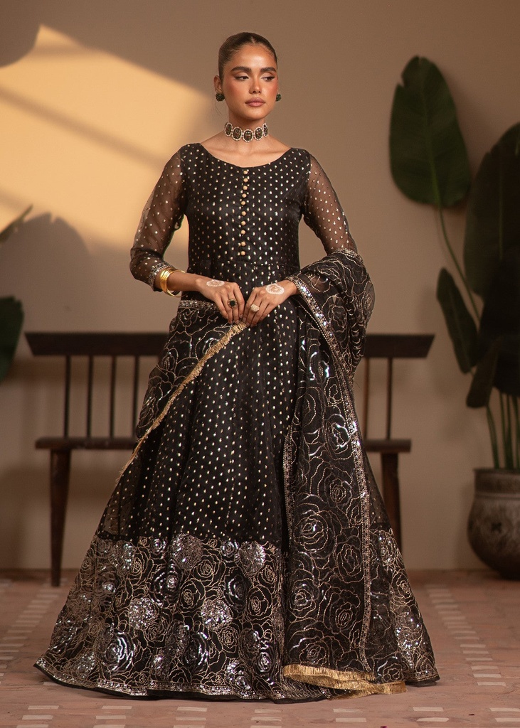Pishwas in Black by Tabassum