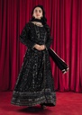 Pishwas in Black by Agha Jaan