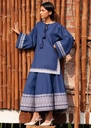 Lehenga in Blue by Jahaan