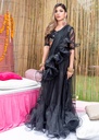 Lehenga in Black by Anum Jung