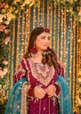 Gharara in Magenta by Haseens Official