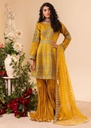 Gharara in Mustard by Diara Couture