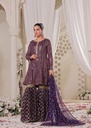 Gharara in Purple by Ayesha Closet
