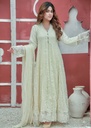 Gown in Off-white by Mona Embroidery