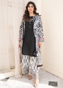 Gown in Grey by Sahibas By Mirza