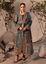 Gown in Teal by Diara Couture