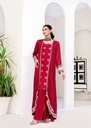 Gown in Hot pink by Ain
