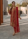 Gown in Red by Laleen