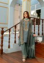 Gown in Steal grey by Pehnawa Fashion