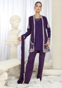 Gown in Purple by Zarqun