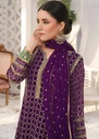 Chiffon Anarkali in Purple