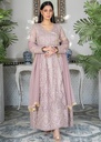 Chiffon Angrakha in Lilac