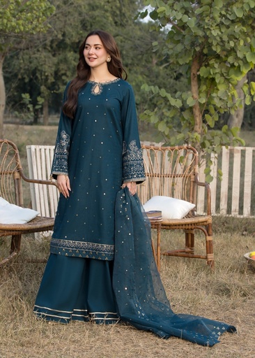 [SQL2909] Sharara in Teal by Ally's Pret