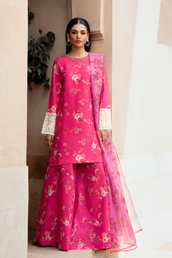 [NDC7744] Sharara in Hot pink by Esra