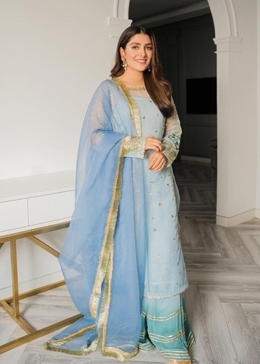 [TVL6578] Sharara in Sky blue by Hem