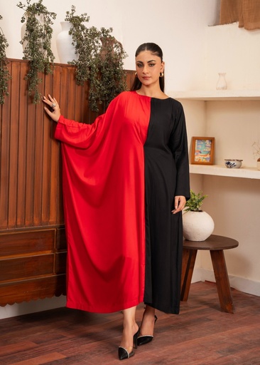 [VOI2548] Kaftan in Red by Laiila