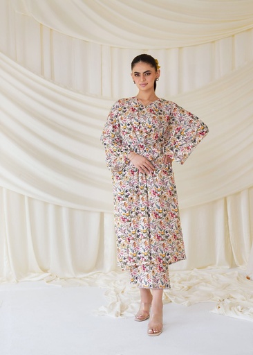 [IPQ3253] Kaftan in Multi by Meerak Pret
