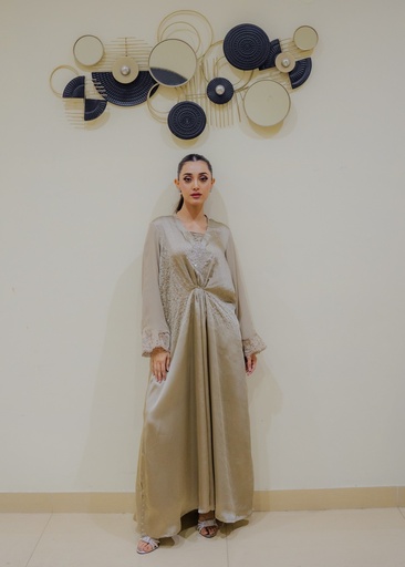 [MXA6962] Kaftan in Beige by Wardrobe Essentials
