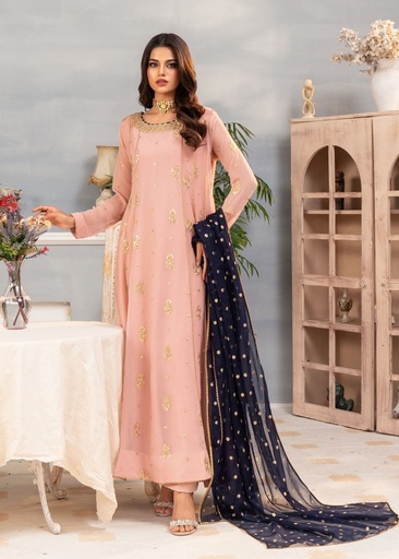[BWI6323] Anarkali in Pink by Ayesha Closet