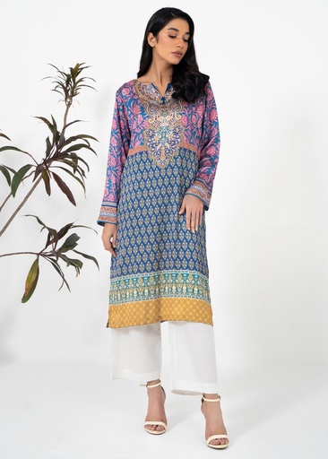 [QKS7538] Kurti in Multi by Bareen