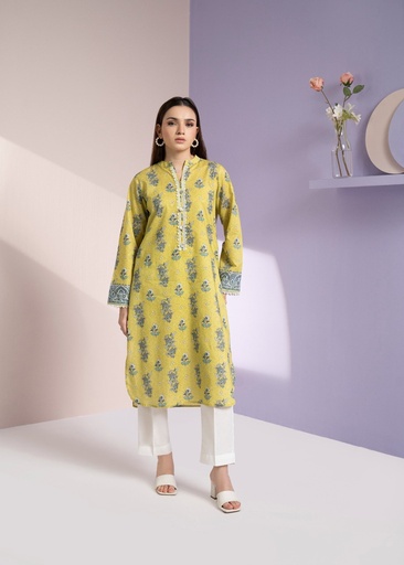 [CXI3304] Kurti in Key lime by Zellbury