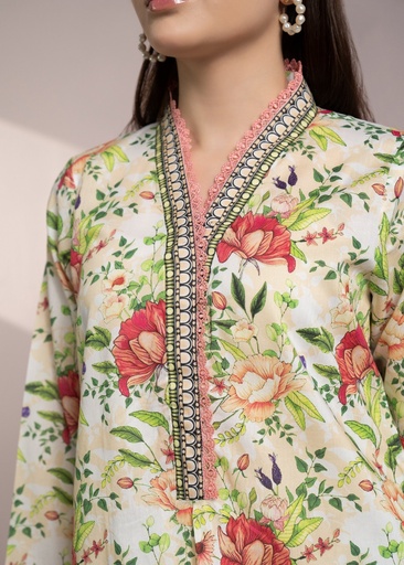 [YOA6290] Kurti in Multi by Zellbury