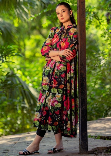 [TSK2890] Kurti in Black by Kross Kulture