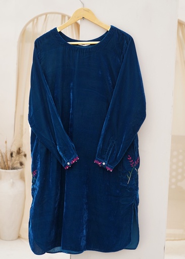 [YFL5239] Kurti in Blue by 6teen