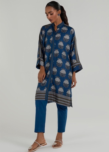 [LET7683] Kurti in Blue by Sana Safinaz