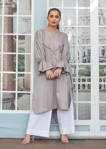 [SUA4494] Kurti in Grey by Urban Cut