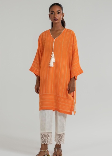 [GZP2650] Kurti in Orange by Sana Safinaz