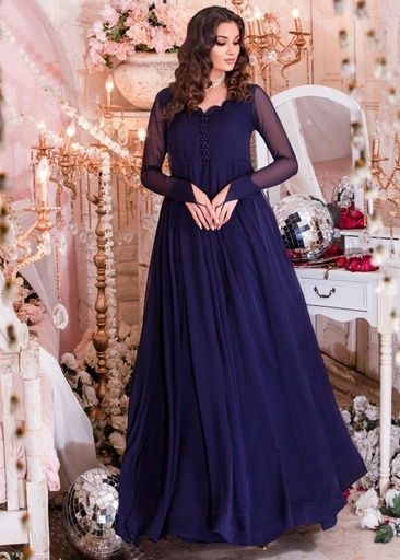 [KKC4700] Pishwas in Navy blue by Hani & Umaimaz
