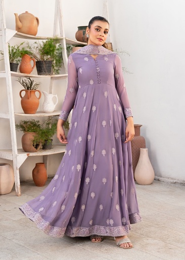 [ZXQ0418] Pishwas in Purple by Laleen