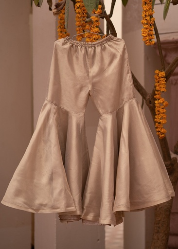 [DXX9908] Gharara in Champagne by Tabassum
