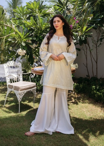 [SVE3800] Gharara in Mint green by M By Mahira