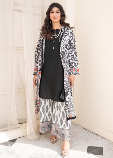 [YHS6155] Gown in Grey by Sahibas By Mirza