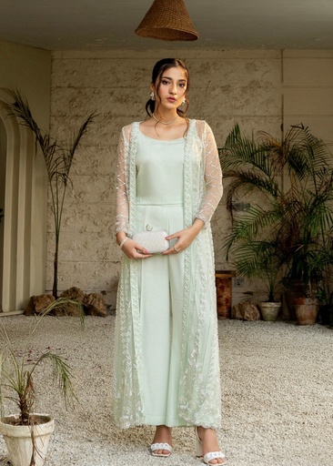 [YEK1650] Gown in Sea green by Emeralds