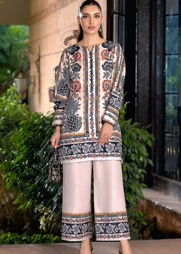 Blended khaddar Co Ord Sets in Beige