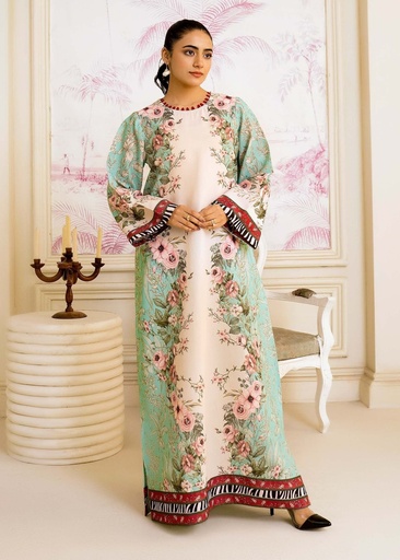 [GBS1556] Crepe Kaftan in Multi