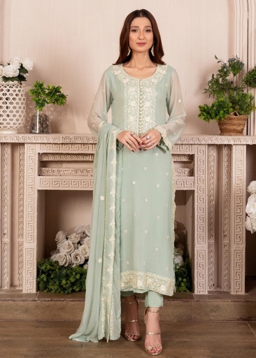 [ALN0495] Kurta Set in by Agha Jaan