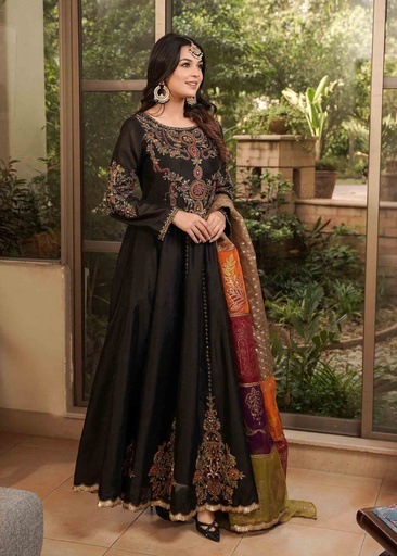 [UPC1326] Maxi in Black by Malhaar